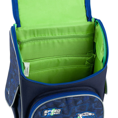 Рюкзак шкільний каркасний GoPack Education Racing GO25-5001S-6