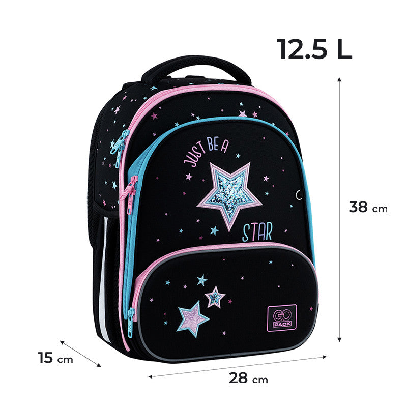 Рюкзак шкільний каркасний GoPack Education Be A Star GO25-597M-1