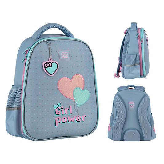 Рюкзак шкільний напівкаркасний GoPack Education Girl Power GO25-165M-1