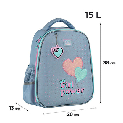 Рюкзак шкільний напівкаркасний GoPack Education Girl Power GO25-165M-1