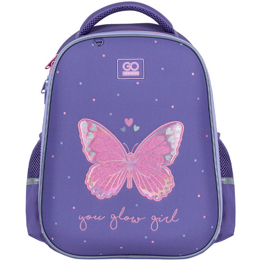 Рюкзак шкільний напівкаркасний GoPack Education Glowing GO25-165M-4