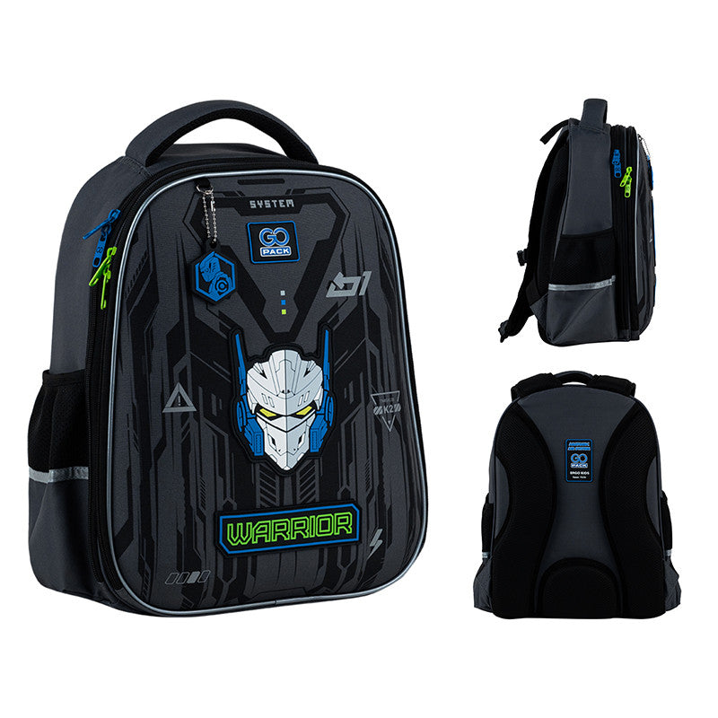 Рюкзак шкільний напівкаркасний GoPack Education Warrior GO25-165M-6