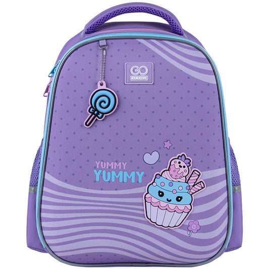 Рюкзак шкільний напівкаркасний GoPack Education Yummy GO25-165M-3