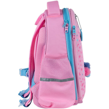 Рюкзак шкільний напівкаркасний GoPack Education Fluffy Kitten GO25-165S-2