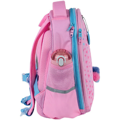 Рюкзак шкільний напівкаркасний GoPack Education Fluffy Kitten GO25-165S-2