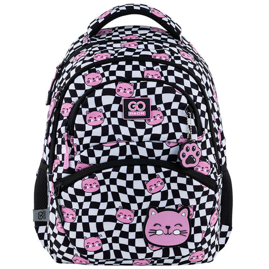 Рюкзак шкільний GoPack Education Pretty Kitties GO25-175M-2