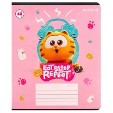 Зошит шкільний Kite Garfield, 12 аркушів, лінія GF24-234