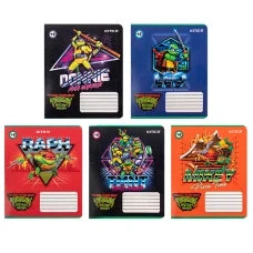 Зошит шкільний Kite Ninja Turtles, 18 аркушів, лінія NT24-237