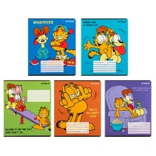 Зошит шкільний Kite Garfield, 18 аркушів, лінія GF24-237