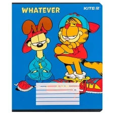Зошит шкільний Kite Garfield, 18 аркушів, лінія GF24-237