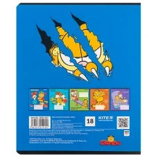 Зошит шкільний Kite Garfield, 18 аркушів, лінія GF24-237