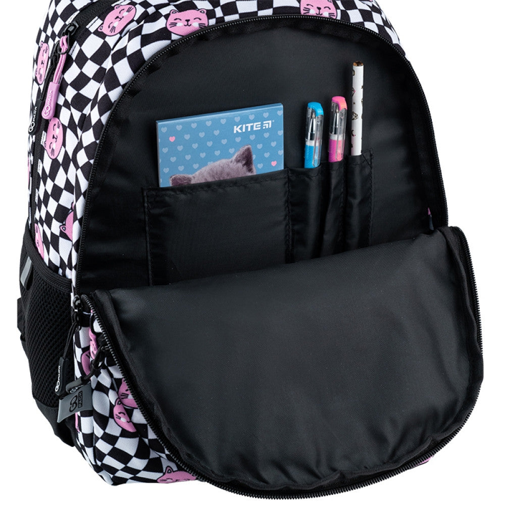 Рюкзак шкільний GoPack Education Pretty Kitties GO25-175M-2
