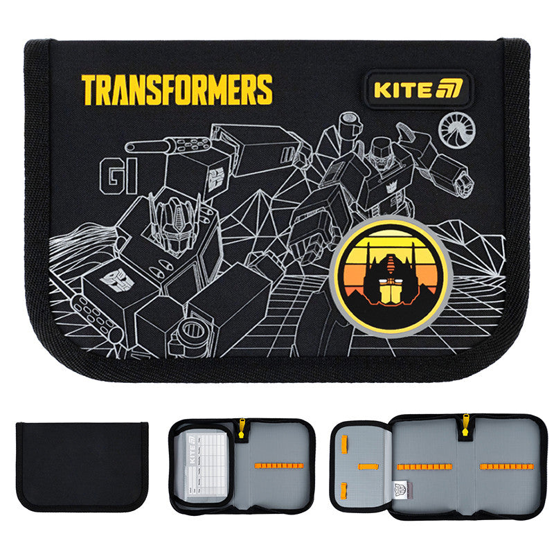 Пенал без наповнення Kite Transformers Generations 1 відділення 1 відворот TF25-621
