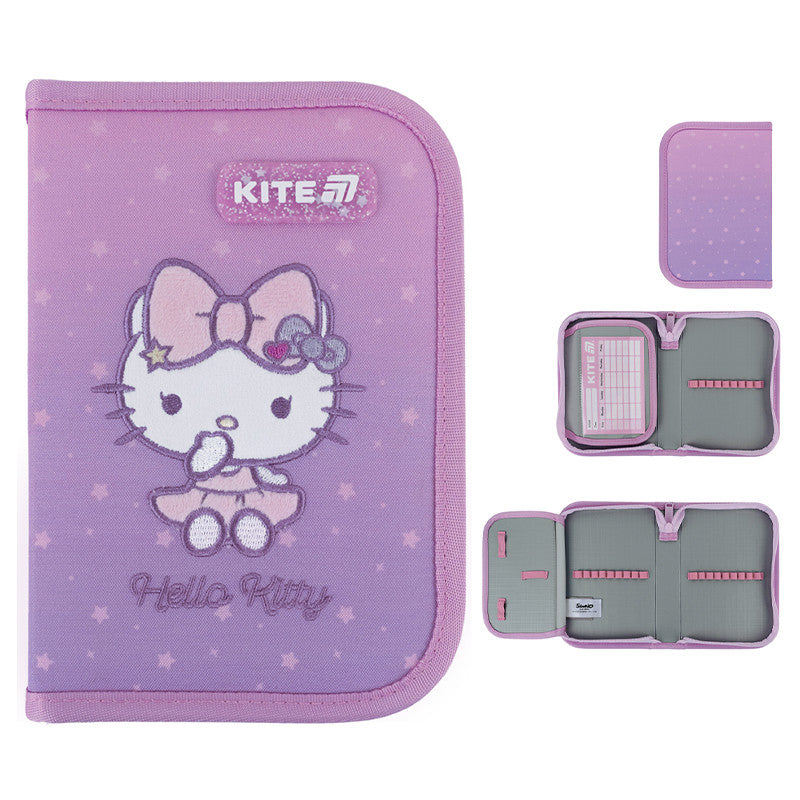 Пенал без наповнення Kite Hello Kitty 1 відділення 1 відворот HK25-621