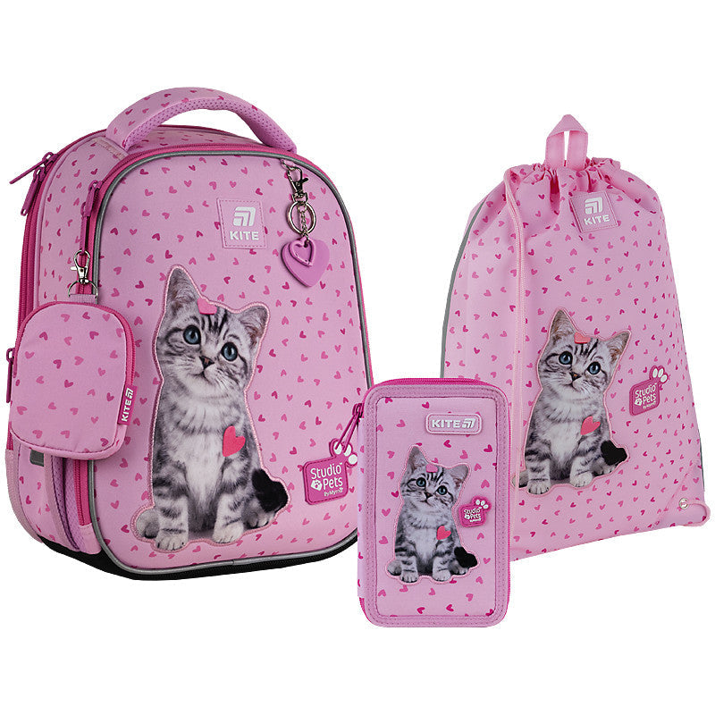Шкільний набір Kite Education Studio Pets SET_SP25-555S-1