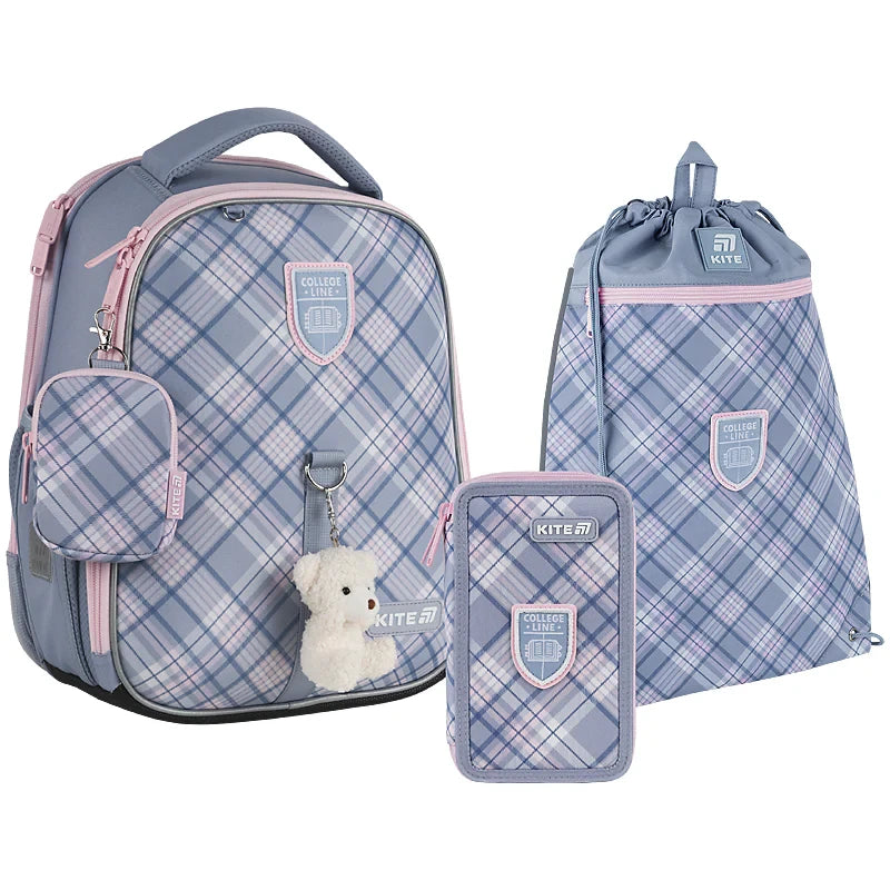 Шкільний набір Kite Education College Line Girl SET_K25-555S-6