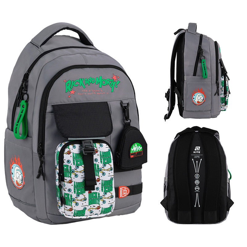 Рюкзак Kite Education teens Rick & Morty RM25-2597L