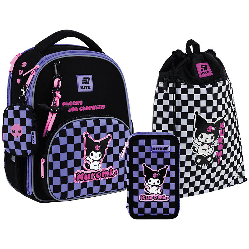 Шкільний набір Kite Education Kuromi SET_HK25-556M