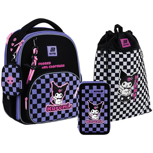 Шкільний набір Kite Education Kuromi SET_HK25-556M