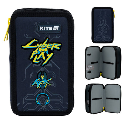 Пенал без наповнення Kite Cyber 2 відділення K25-623-4