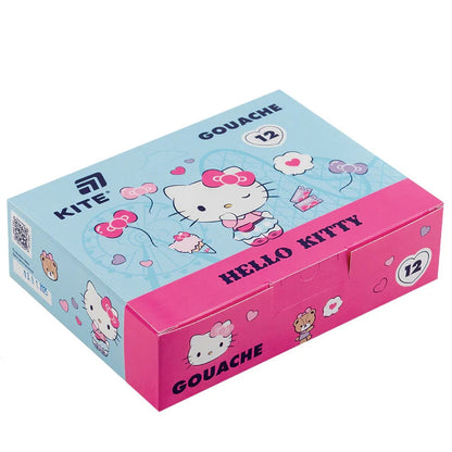 Гуаш Kite Hello Kitty 12 кольорів HK25-063