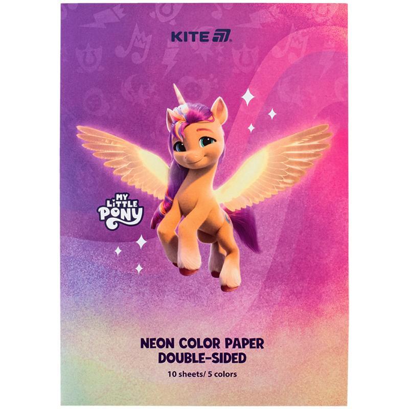 Папір кольоровий неоновий Kite My Little Pony LP24-252