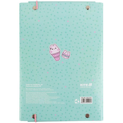 Папка для зошитів на гумці Kite Feel Good K25-210-1, картон