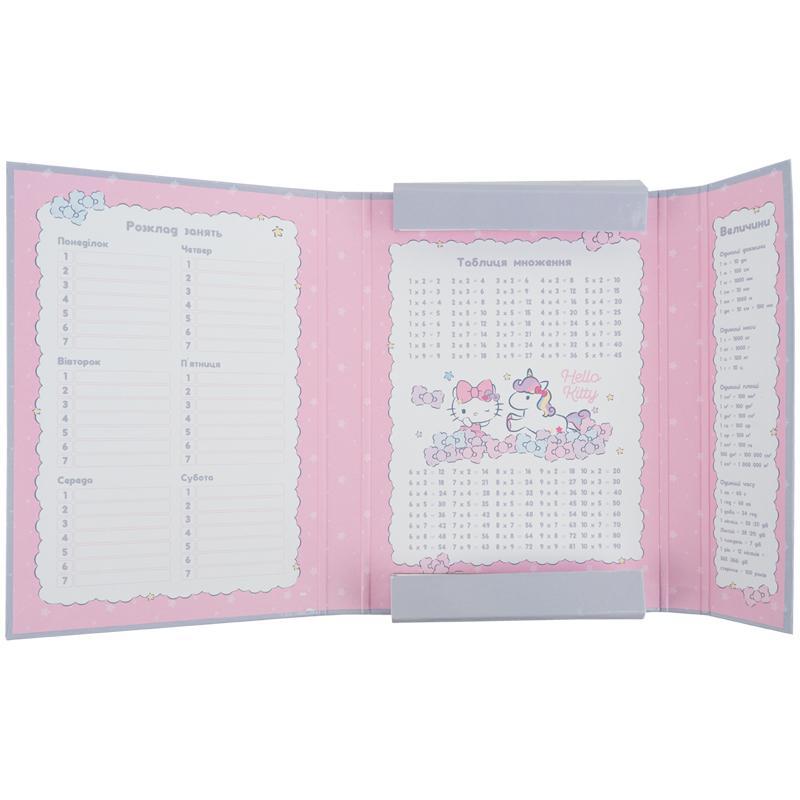 Папка для зошитів на гумці Kite Hello Kitty HK25-210-1, картон