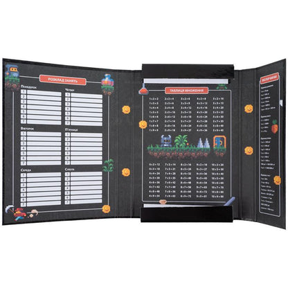 Папка для зошитів на гумці Kite Pixel Game K25-210-2, картон