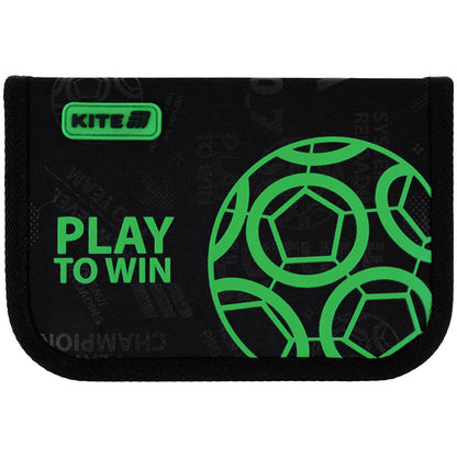 Пенал без наповнення Kite Play&Win 1 відділення 1 відворот K25-621-2
