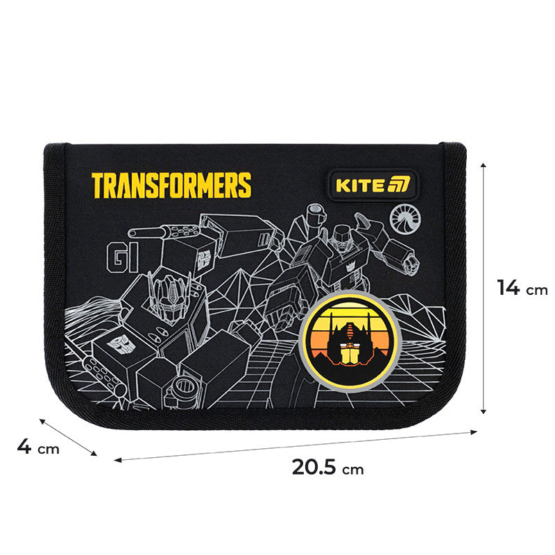 Пенал без наповнення Kite Transformers Generations 1 відділення 1 відворот TF25-621