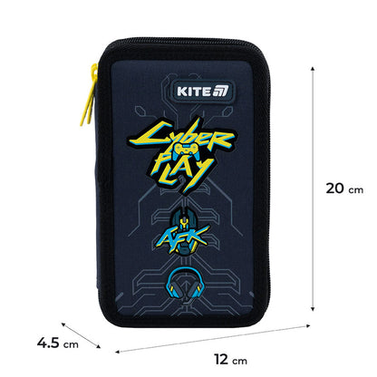 Пенал без наповнення Kite Cyber 2 відділення K25-623-4