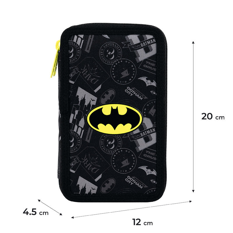Пенал без наповнення Kite DC Batman 2 відділення DC25-623