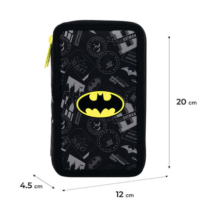 Пенал без наповнення Kite DC Batman 2 відділення DC25-623
