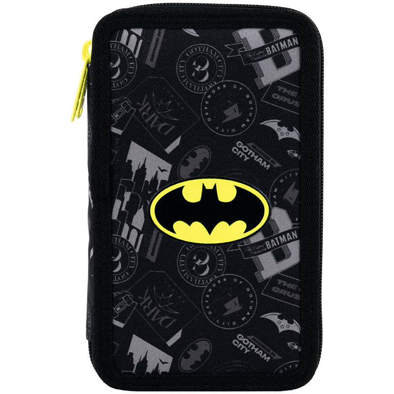 Пенал без наповнення Kite DC Batman 2 відділення DC25-623