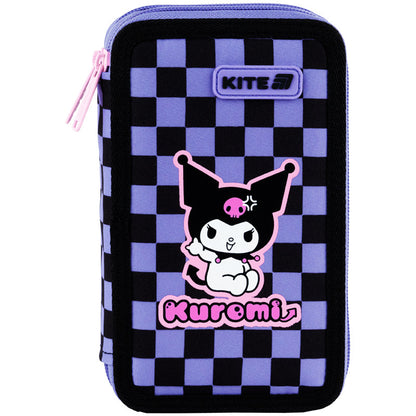 Пенал без наповнення Kite Kuromi HK25-623, 2 відділення