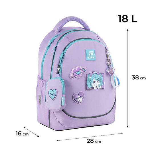 Рюкзак шкільний Kite Education Kawaii Love K25-700M-6