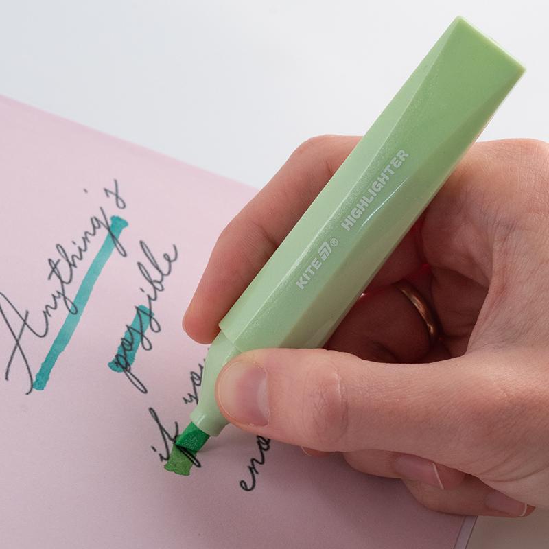 Маркер Highlighter Kite Creative Glitter набір з 4-х кольорів K24-1146-4
