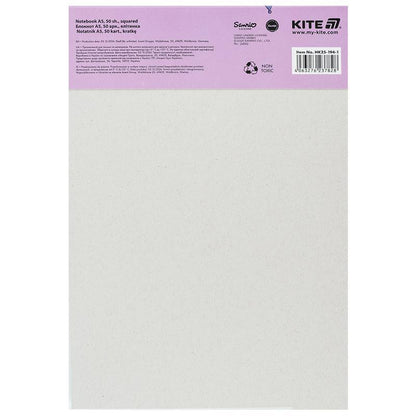 Блокнот-планшет Kite Kuromi  A5 50 аркушів клітинка HK25-194-1