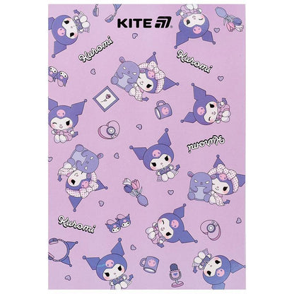 Блокнот-планшет Kite Kuromi  A5 50 аркушів клітинка HK25-194-1