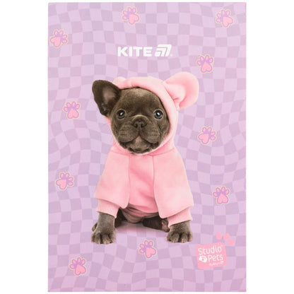 Блокнот-планшет Kite Studio Pets A5 50 аркушів клітинка SP25-194