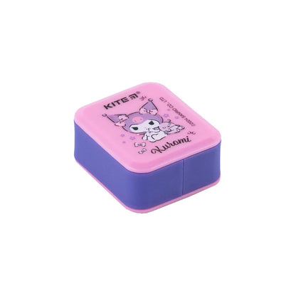 Точилка з контейнером прямокутна Kite Kuromi HK24-116