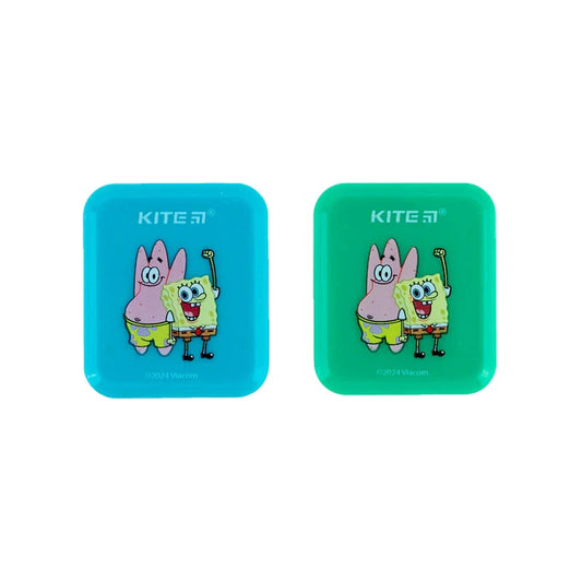 Точилка з контейнером прямокутна Kite Sponge Bob SB24-116