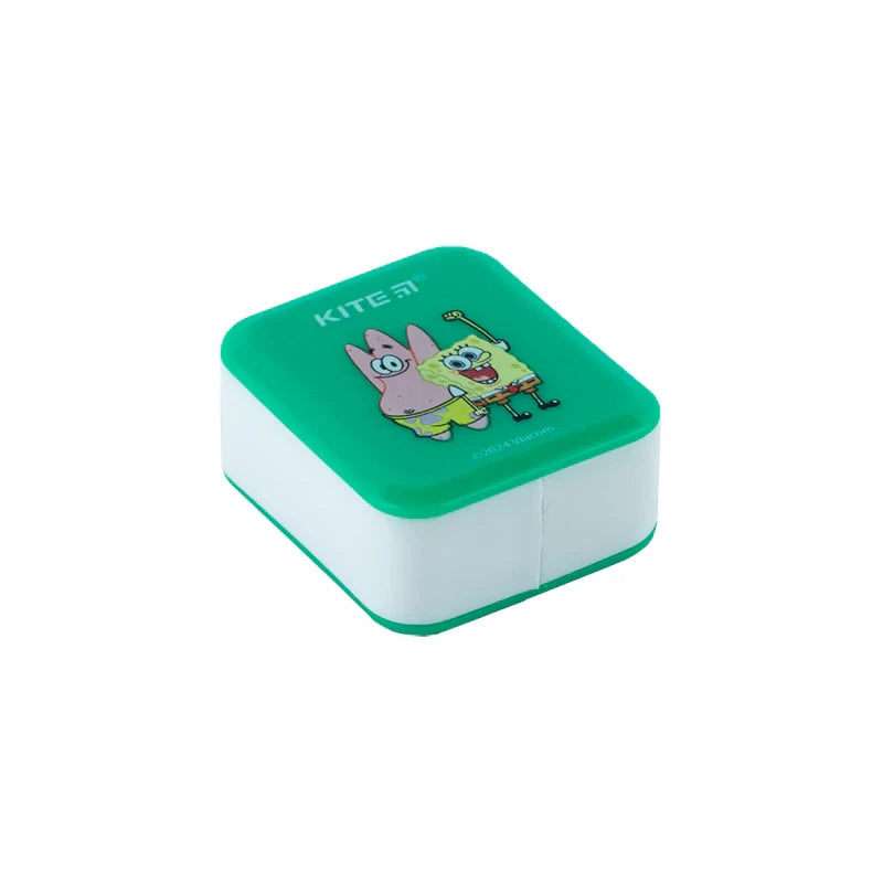 Точилка з контейнером прямокутна Kite Sponge Bob SB24-116