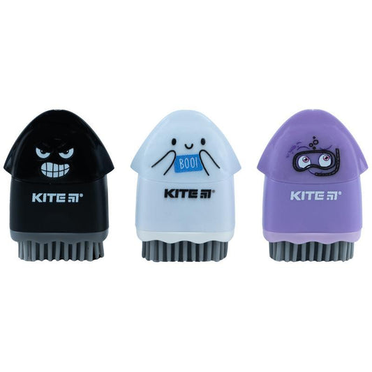 Точилка з контейнером та гумкою Kite Faces асорті K24-365