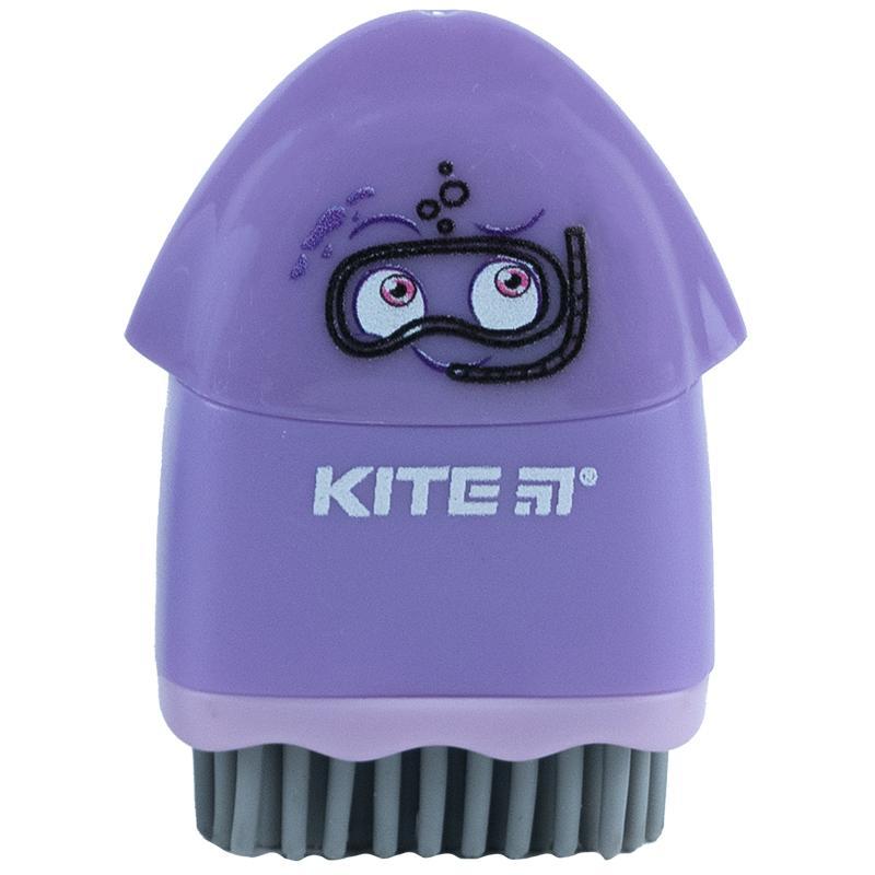 Точилка з контейнером та гумкою Kite Faces асорті K24-365