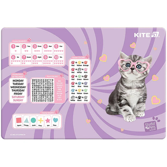 Підкладка настільна Kite Studio Pets SP25-207