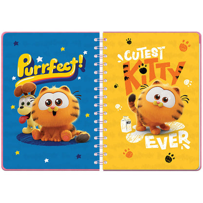 Щоденник на спіралі Kite Garfield тверда обкладинка GF25-438