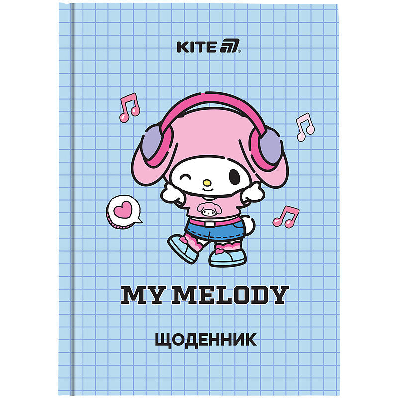 Щоденник шкільний Kite My Melody тверда обкладинка HK25-262-5