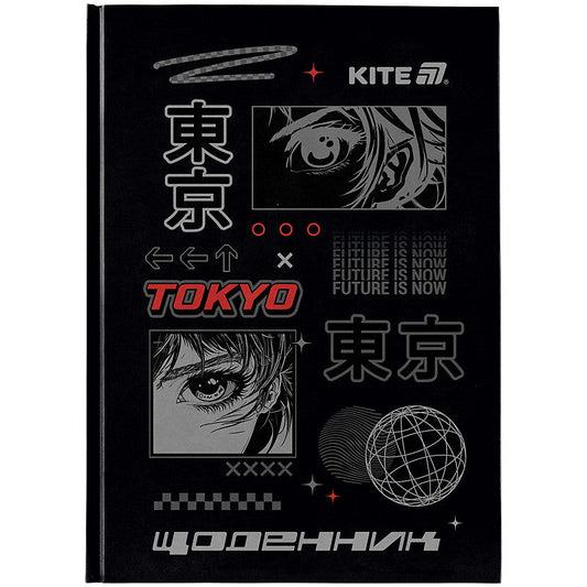 Щоденник шкільний Kite Tokyo тверда обкладинка K25-262-6